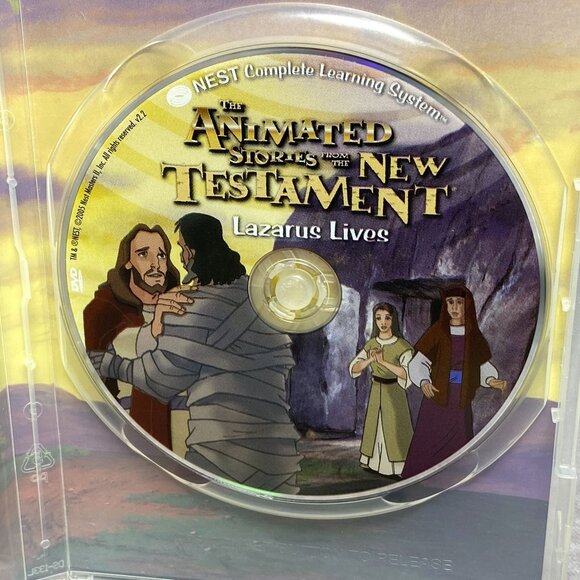 The Animated Stories From The New Testament "Lazarus Lives" DVD 2005 - Picture 4 of 5